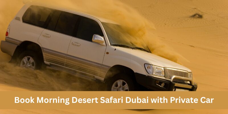 Book Morning Desert Safari Dubai with Private Car