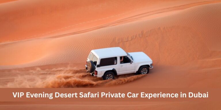 VIP Evening Desert Safari Private Car Experience in Dubai